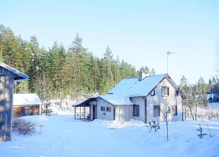 شاليه Laeeahon Omena House In The Middle Of Nature Pornainen